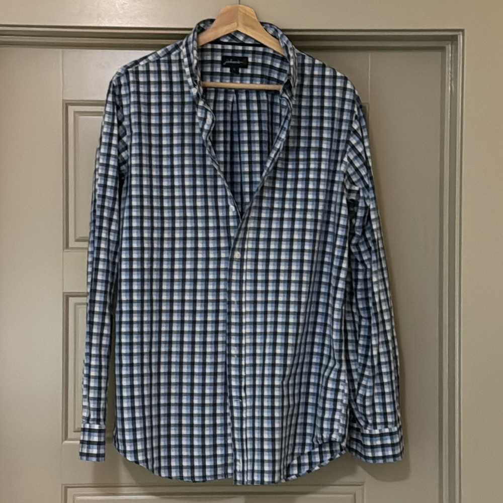 Johnnie O. gingham button up